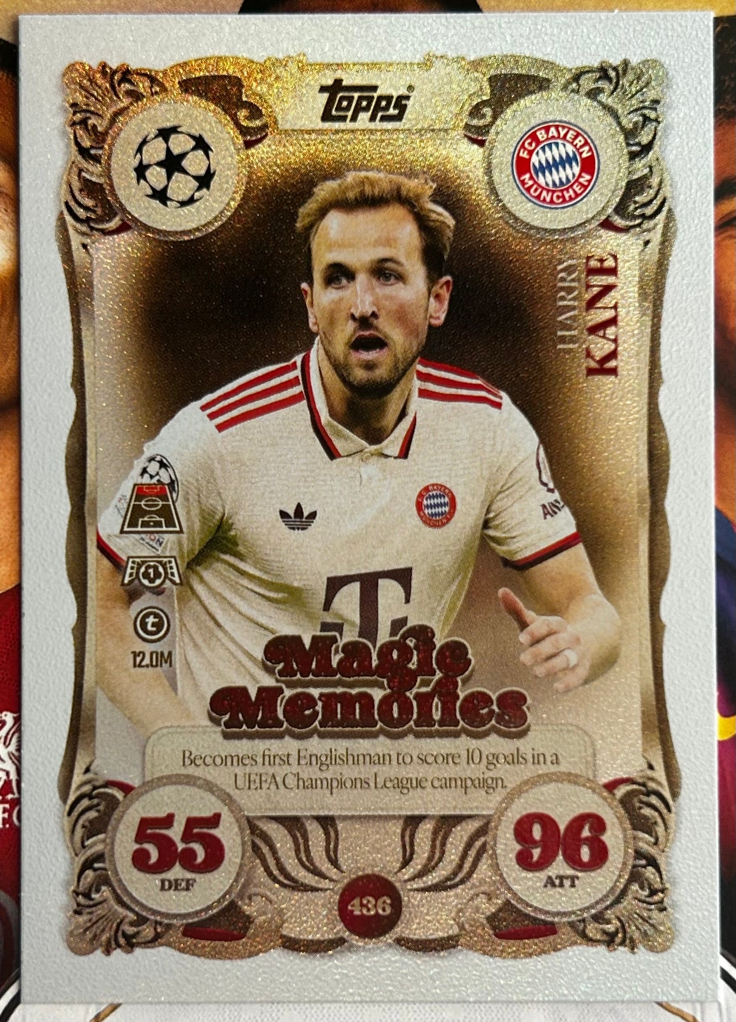 2025-26 Topps UCC Match Attax - MAGIC MEMORIES Rainbow Plus Foil (#424-#441) 1:3 packs