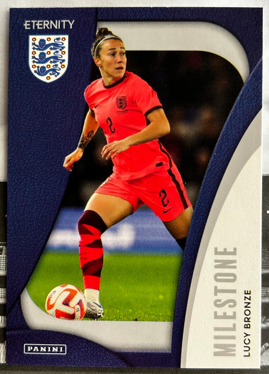 Panini Eternity Lionesses 2025 - LUCY BRONZE (ENGLAND) Milestone #MIL-05