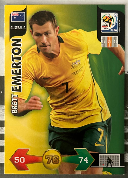 Panini Adrenalyn XL FIFA World Cup South Africa 2010 - BRETT EMERTON (AUSTRALIA) Socceroos #23