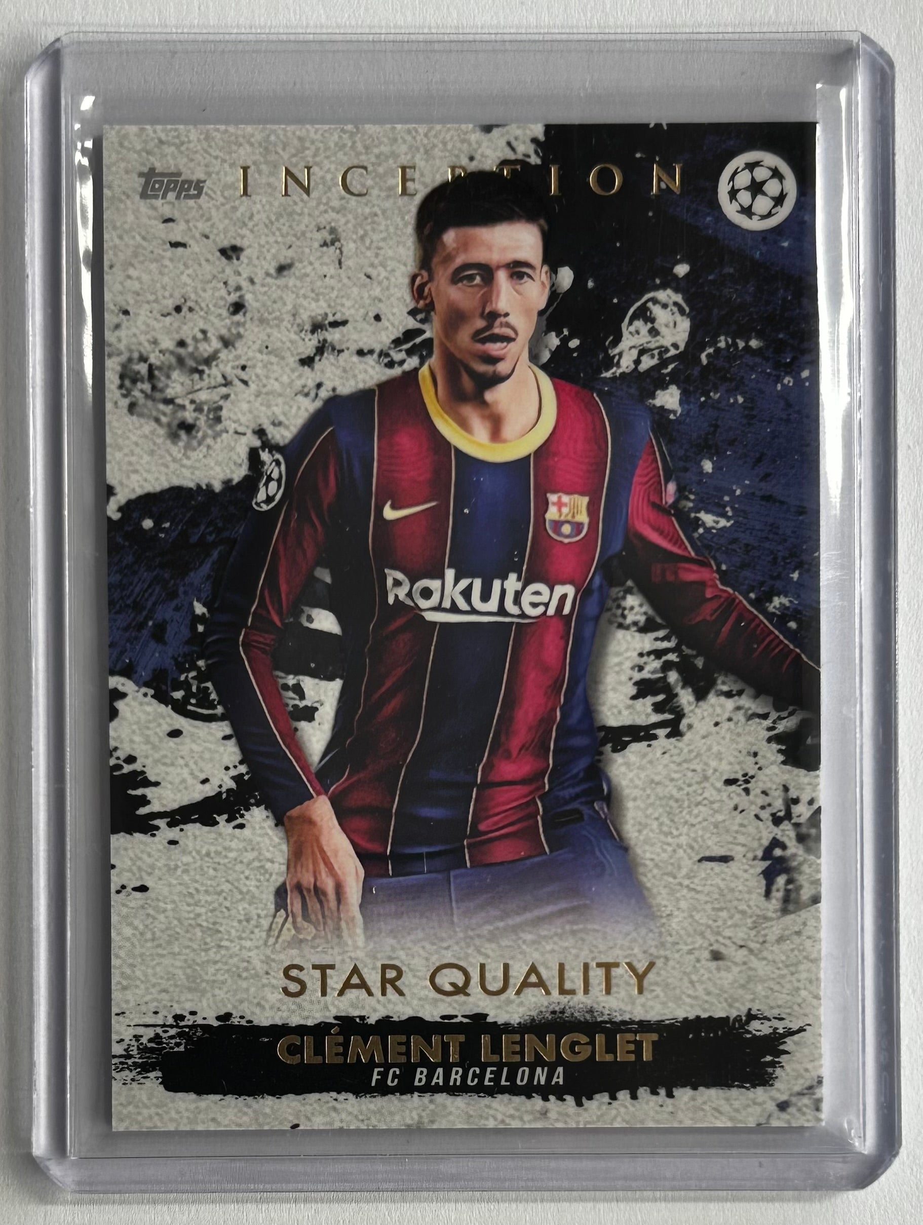 2020-21 Topps Inception UCL - CLEMENT LENGLET (FC BARCELONA) Star Qual ...