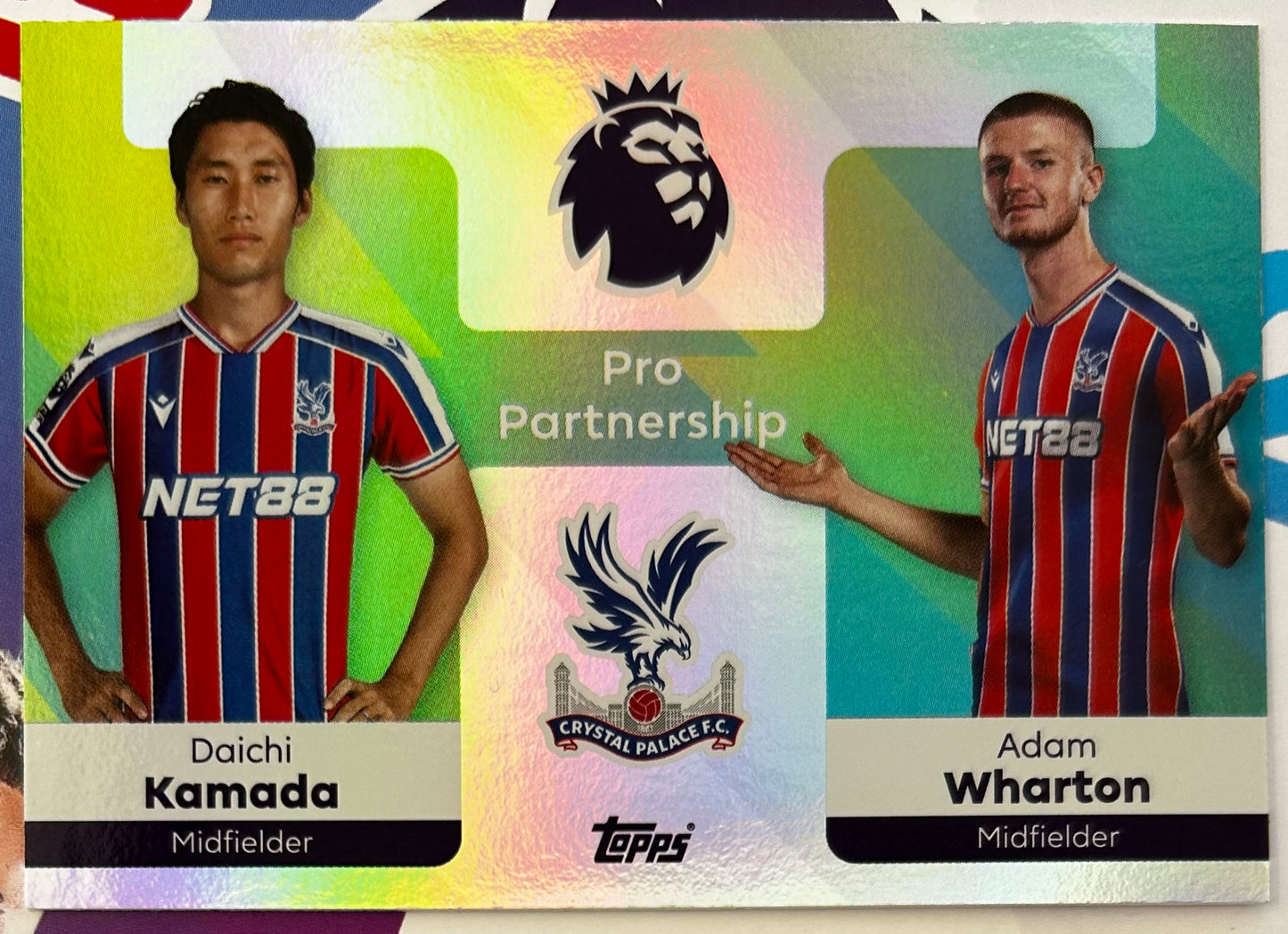 Topps Premier League 2026 Debut Edition - Single PRO PARTNERSHIPS Insert Cards #361 - #380