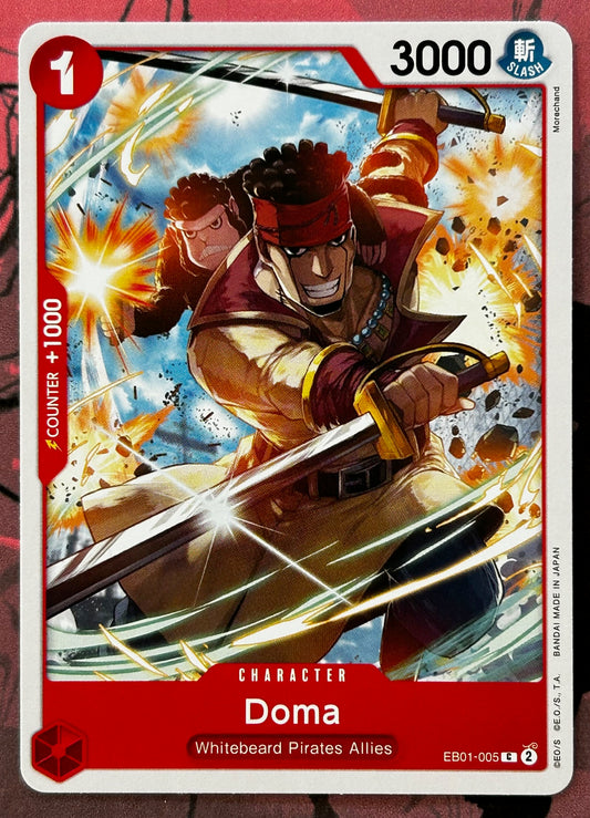 EB01-005 DOMA One Piece Character Card (Red) English