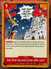 EB01-009 JUST SHUT UP AND COME WITH US!!!! One Piece Event Card (Red) English