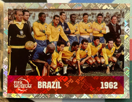Panini FIFA World Cup 2026 Official Sticker Collection - TEAM PHOTO (BRAZIL 1962) World Cup History Sticker FWC12