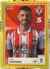 Panini EFL 2025-26 Sticker Collection - JACK STEPHENS (SOUTHAMPTON) Gold Captain Parallel #370