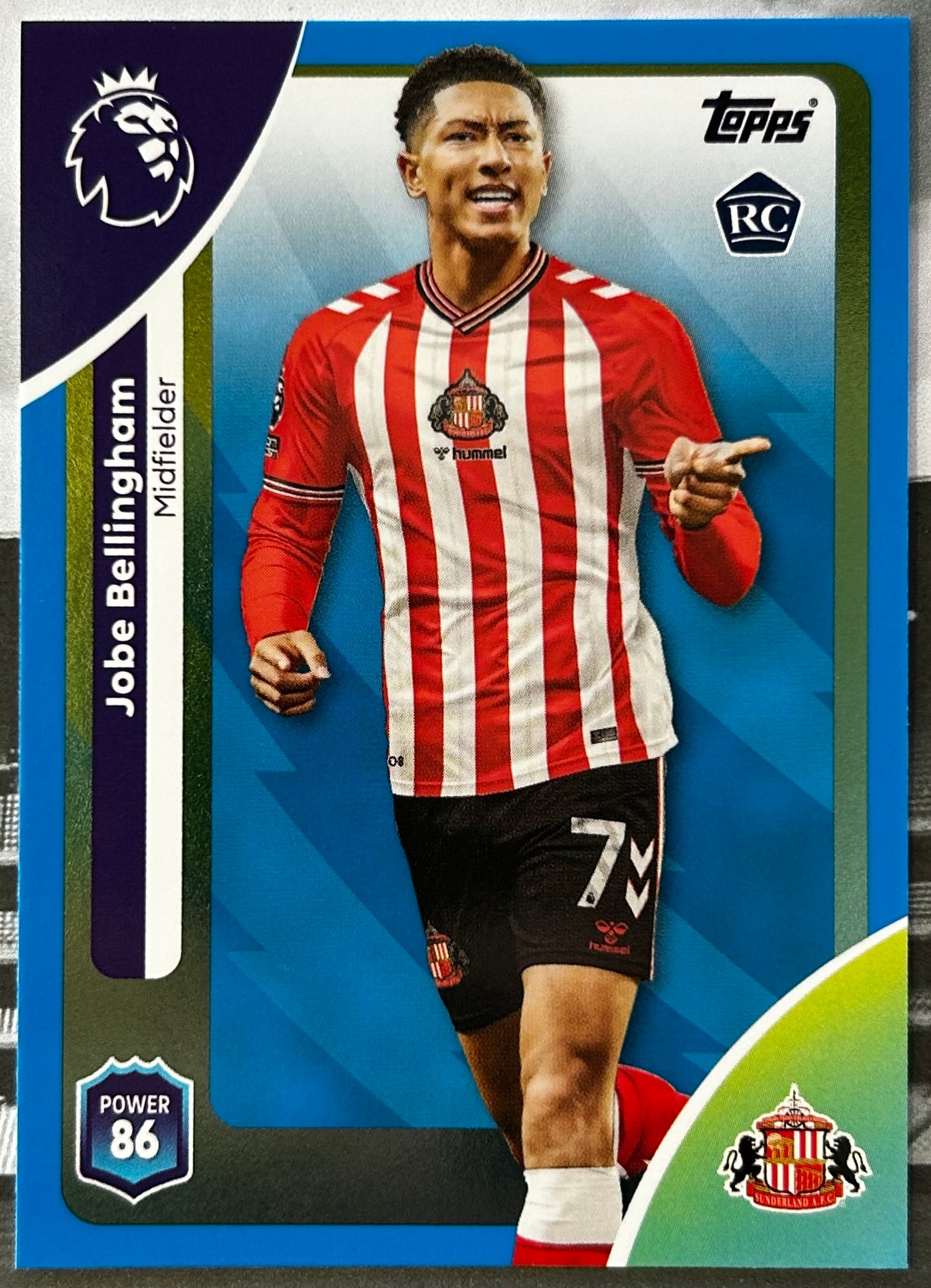 Topps Premier League 2026 Debut Edition - Single BLUE BASE PARALLEL Cards (All Teams)