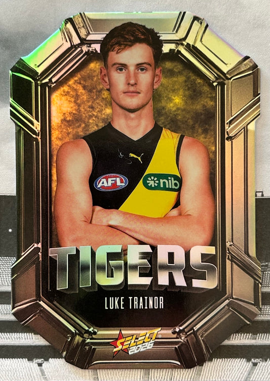 Select AFL Footy Stars 2026 - LUKE TRAINOR (RICHMOND TIGERS) Octane Team Colours OC126