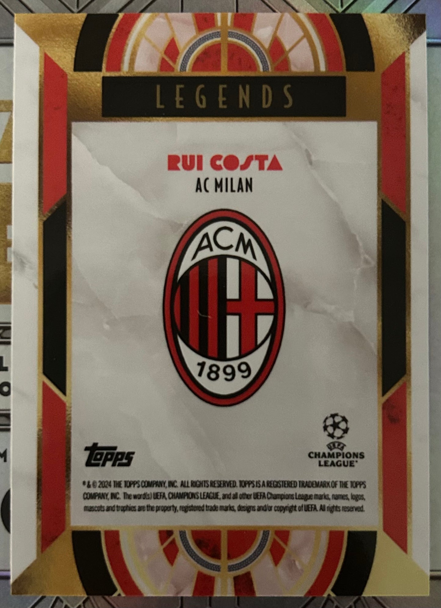 Topps UCC Deco 2024-25 - Single AC MILAN Cards (Base & Inserts)
