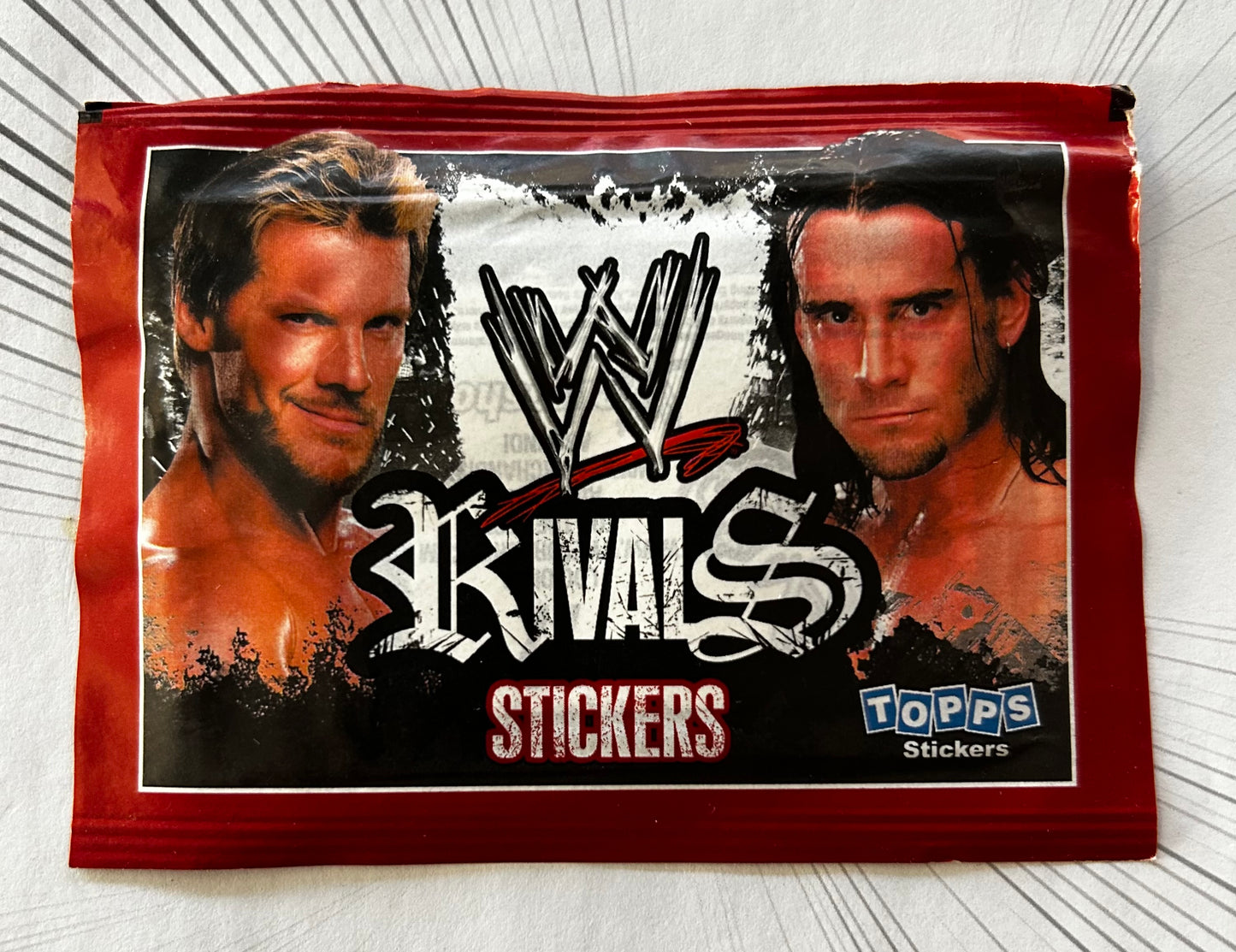 Topps WWE Rivals (2009) Sticker Collection - Sticker Packets