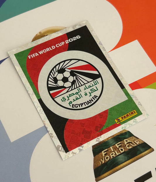 Panini FIFA World Cup 2026 Official Sticker Collection - EMBLEM (EGYPT) Foil Sticker EGY1