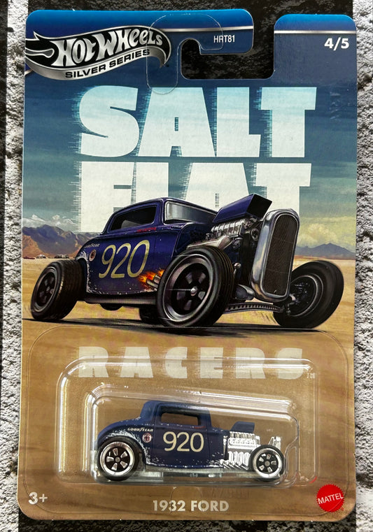 Mattel Hot Wheels Diecast Silver Series 1:64 - 1932 Ford Salt Flat