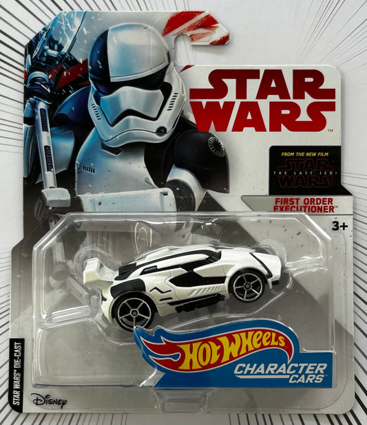 Mattel Hot Wheels Diecast Character Cars 1:64 - First Order Executioner Star Wars: The Last Jedi