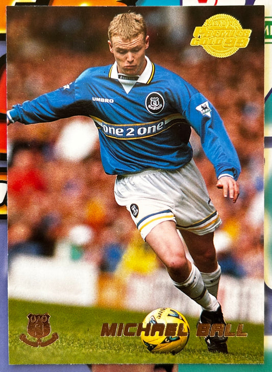 Merlin's Premier Gold 99 Trading Cards - MICHAEL BALL (EVERTON) #56