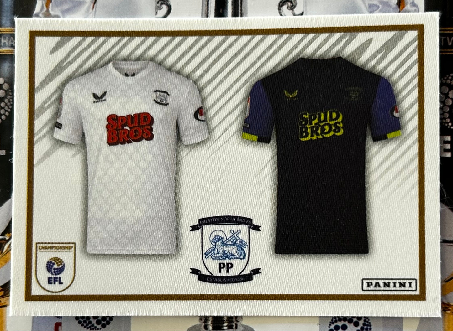 Panini EFL 2025-26 Sticker Collection - Single PRESTON NORTH END Stickers (#293 - #310)