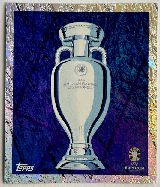 Topps UEFA EURO 2024 Sticker Collection - EURO 1 (Trophy) Single Sticker