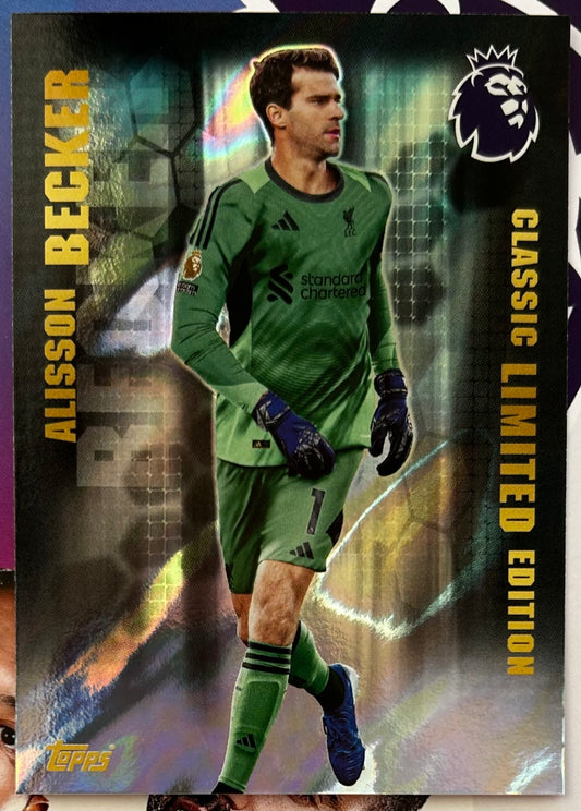 Topps Premier League 2026 Debut Edition - ALISSON (LIVERPOOL) Classic Limited Edition LE11
