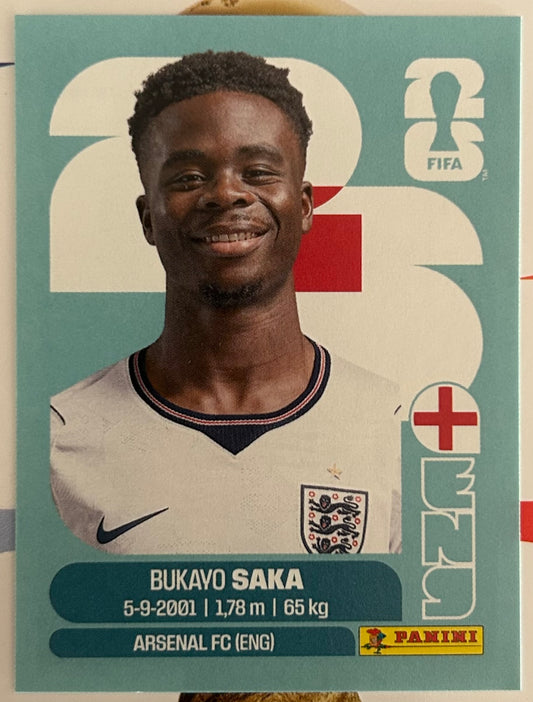 Panini FIFA World Cup 2026 Official Sticker Collection - BUKAYO SAKA (ENGLAND) ENG17