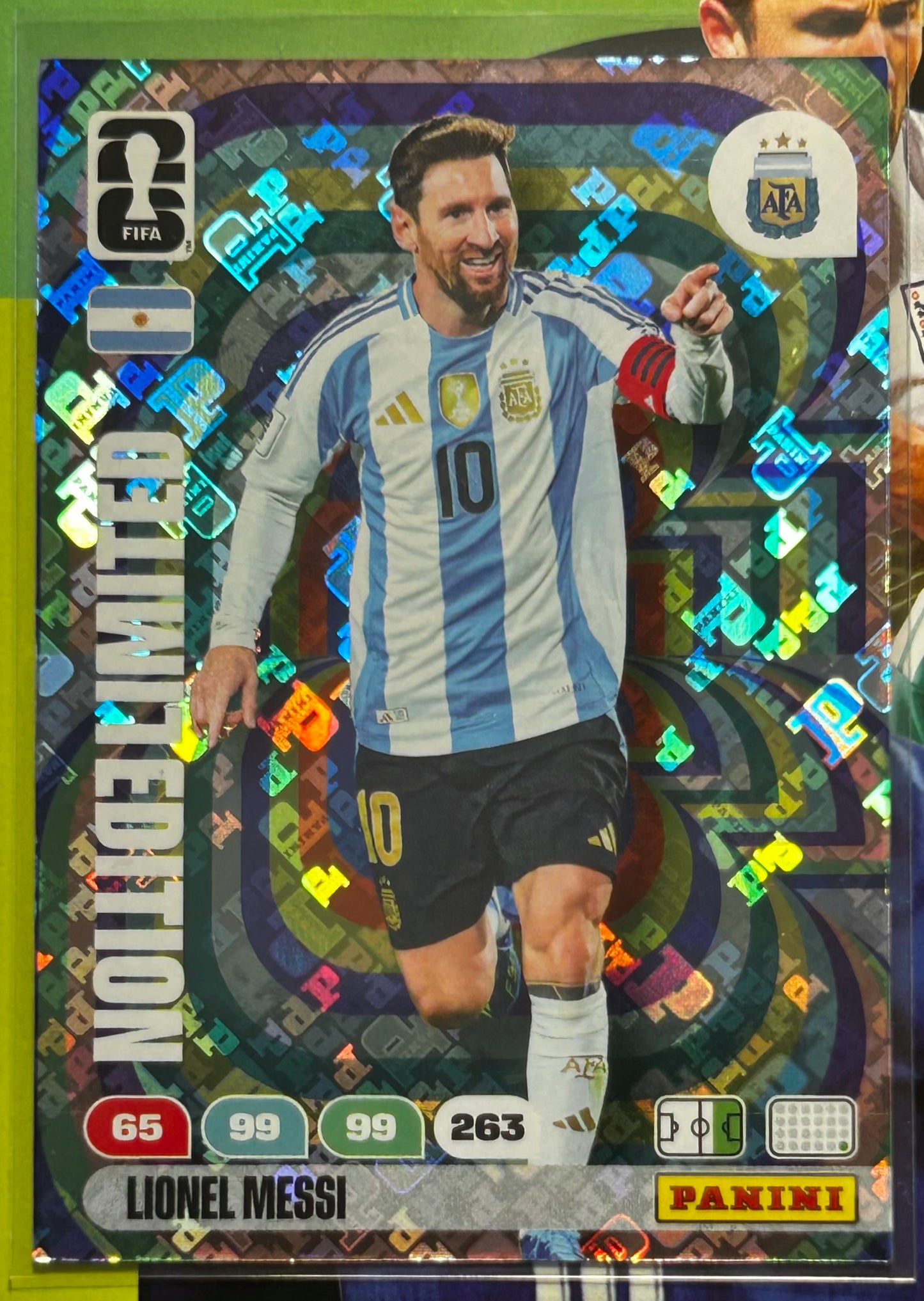 Panini FIFA World Cup 2026 Adrenalyn XL - LIONEL MESSI (ARGENTINA) Limited Edition *Online Exclusive*