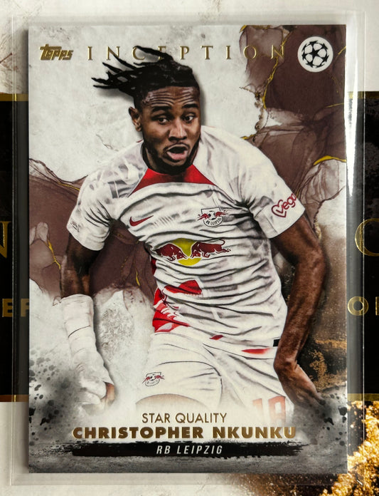 Topps UEFA Inception 2023 - CHRISTOPHER NKUNKU (RB LEIPZIG) Star Quality