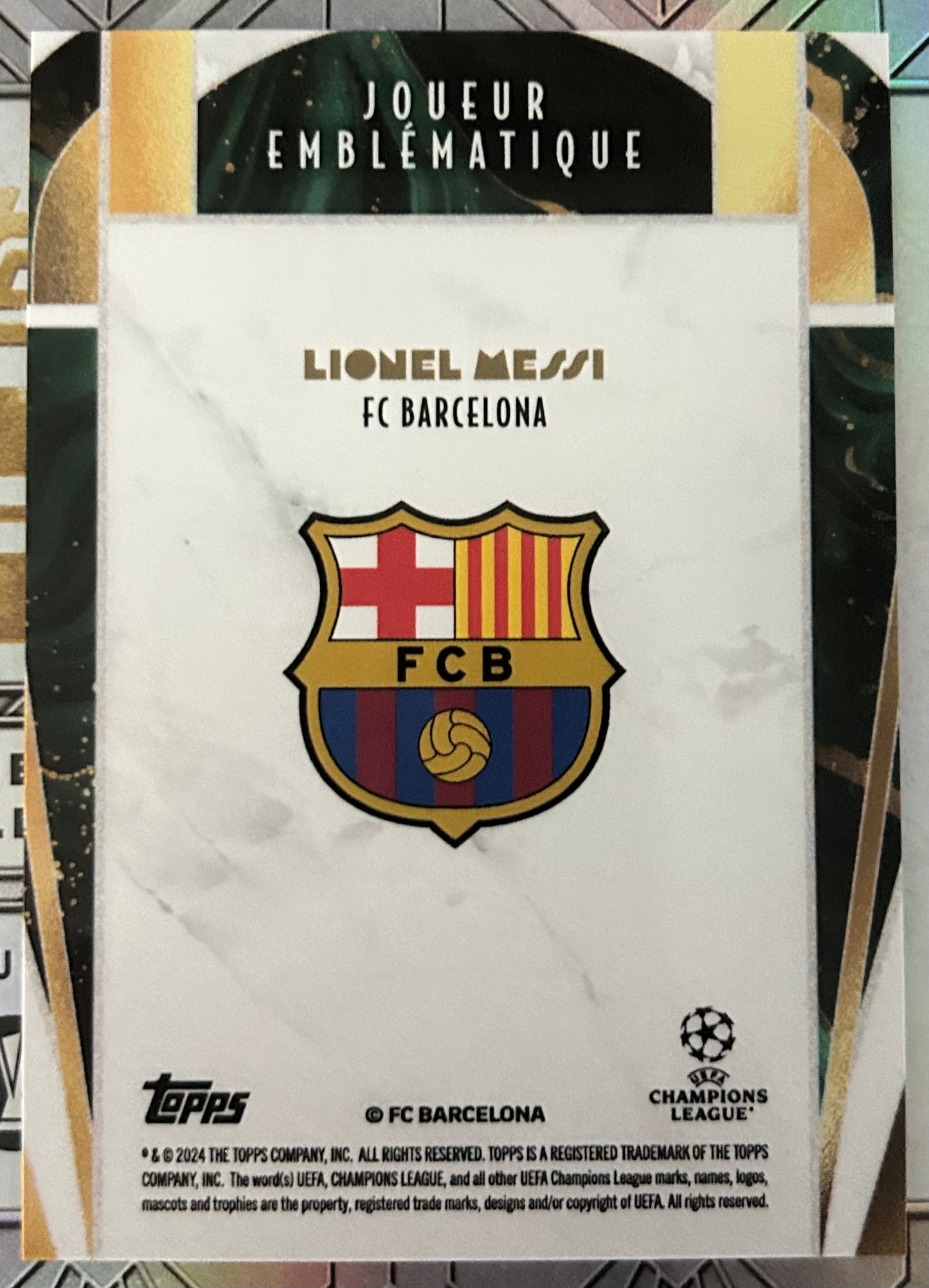 Topps UCC Deco 2024-25 - Single FC BARCELONA Cards (Base & Inserts)