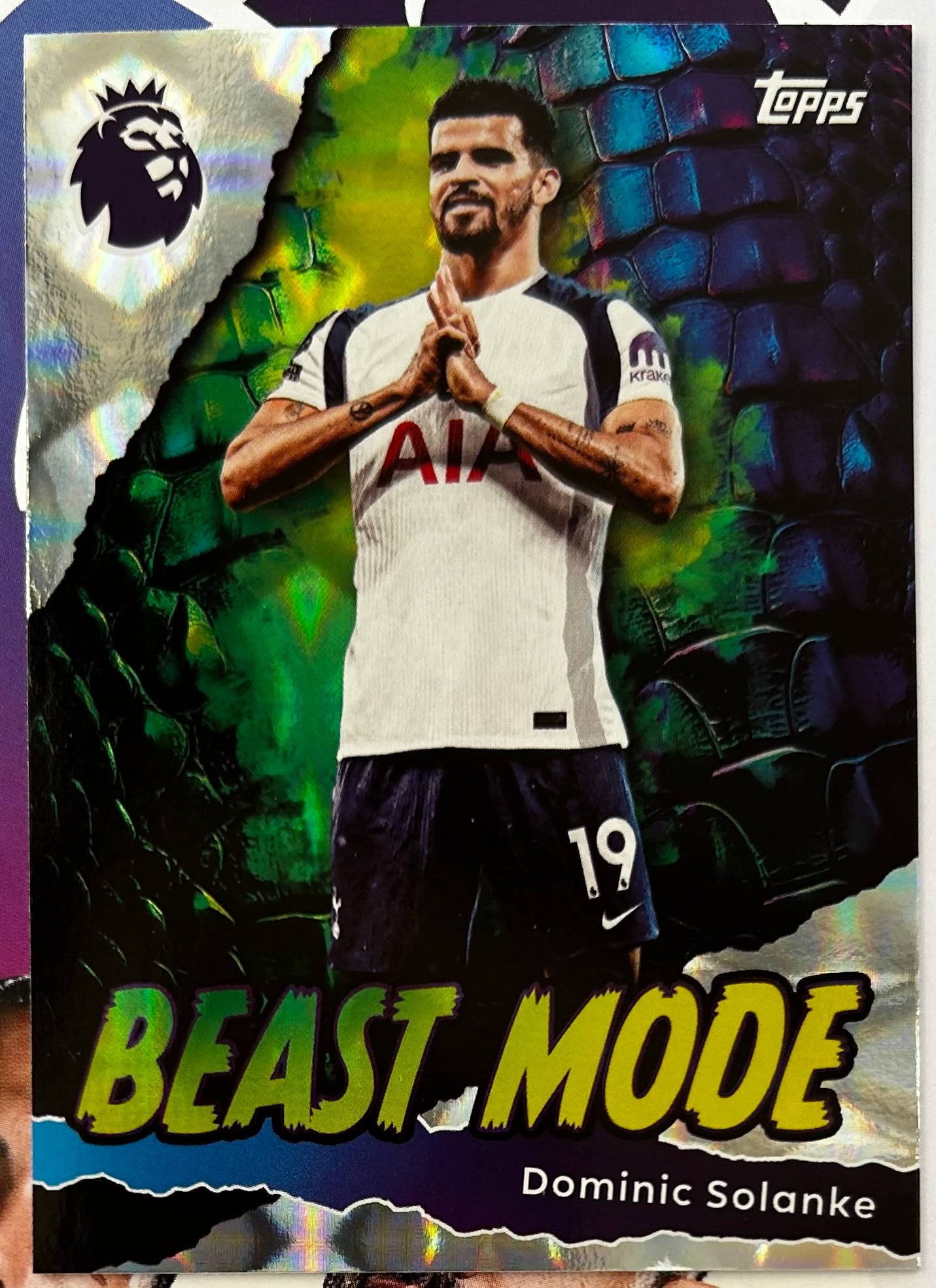 Topps Premier League 2026 Debut Edition - Single BEAST MODE Insert Cards #421 - #440