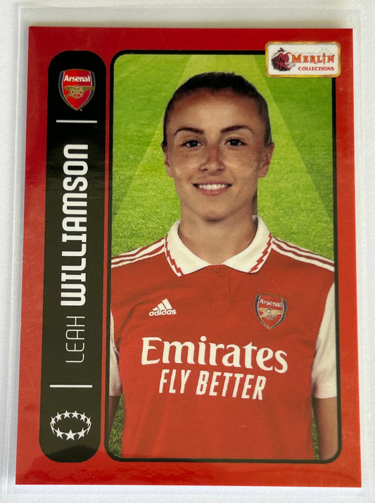 2022-23 Topps Merlin Heritage 98 UEFA - LEAH WILLIAMSON (ARSENAL) #096