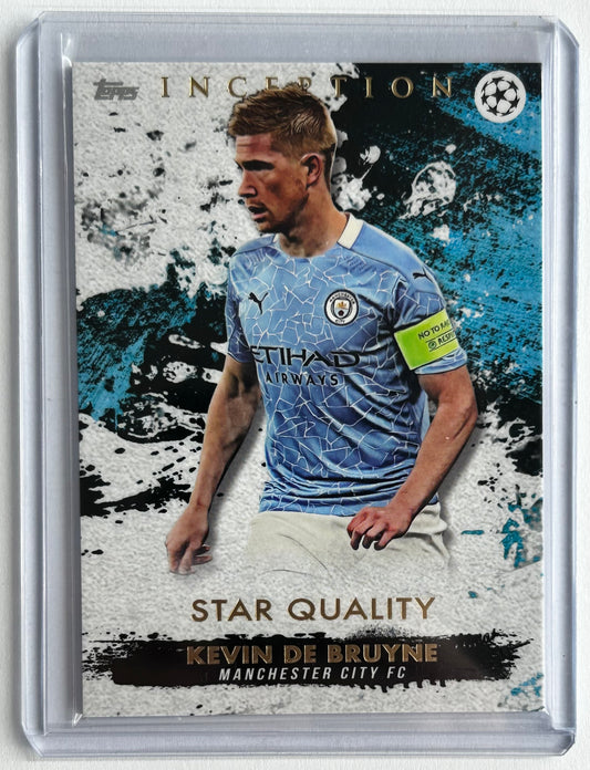 2020-21 Topps Inception UCL - KEVIN DE BRUYNE (MAN CITY) Star Quality