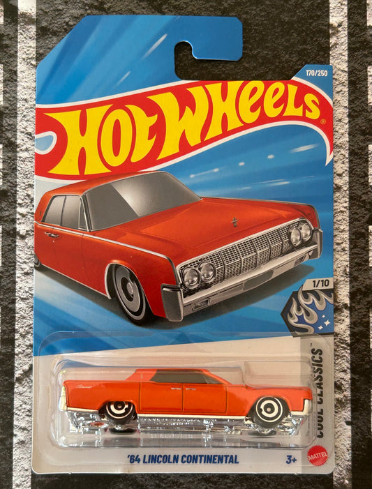 Mattel Hot Wheels Diecast Basic 1:64 - '64 Lincoln Continental Cool Classics (2026)