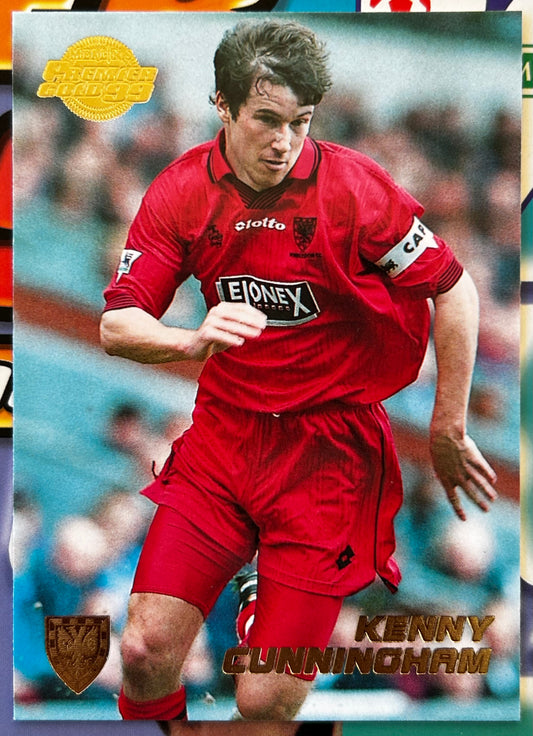 Merlin's Premier Gold 99 Trading Cards - KENNY CUNNINGHAM (WIMBLEDON) #144