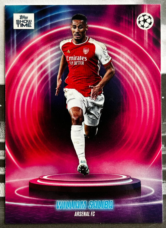 2023-24 Topps UEFA Club Competitions Showtime - WILLIAM SALIBA (ARSENAL)