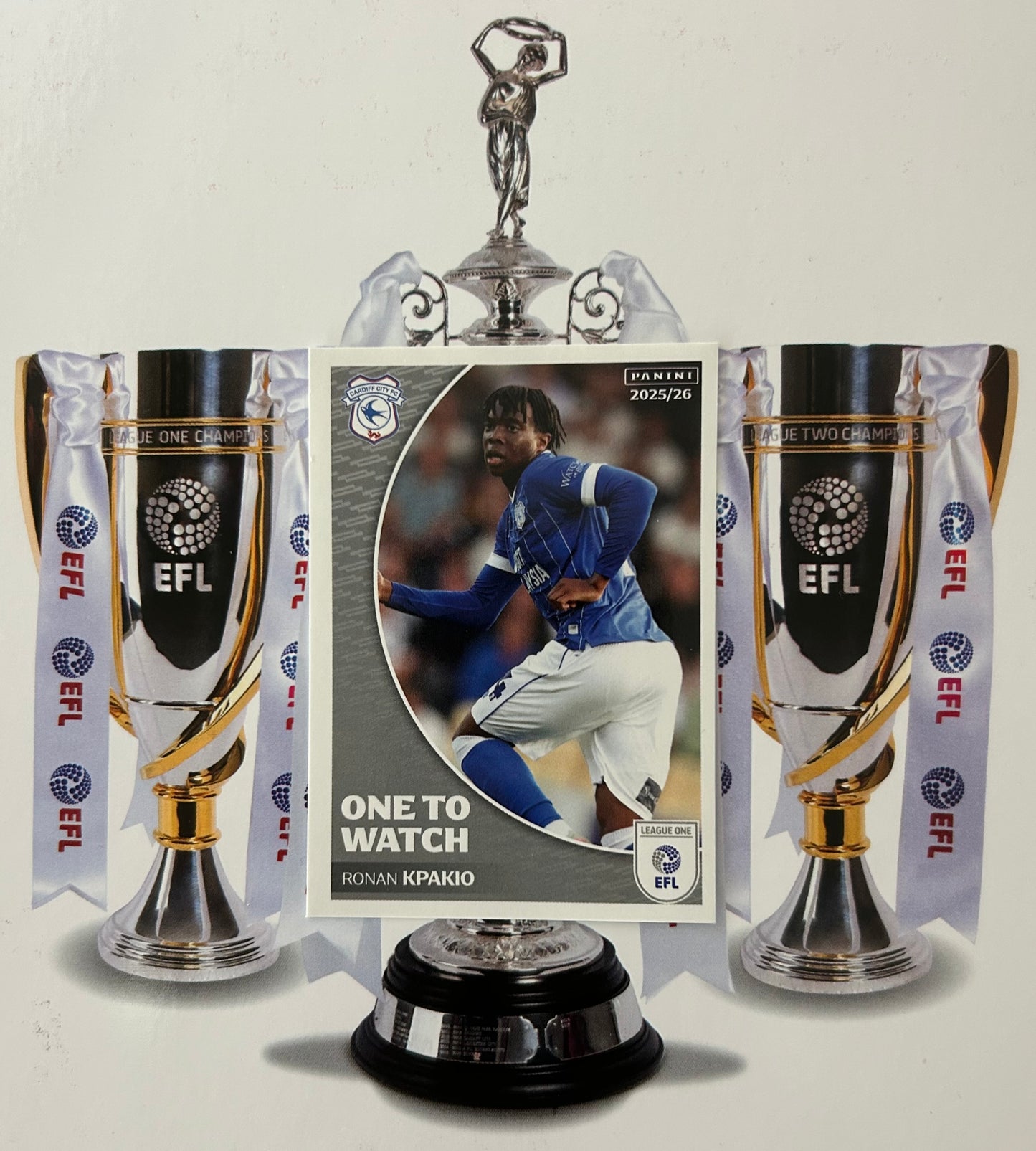 Panini EFL 2025-26 Sticker Collection - RONAN KPAKIO (CARDIFF CITY) One To Watch #477