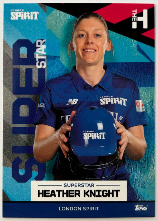 Topps The Hundred 2022 Trading Card Collection - HEATHER KNIGHT (London Spirit) Superstar