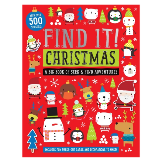 Find It! Christmas - A Big Activity Book of Search & Find Adventures