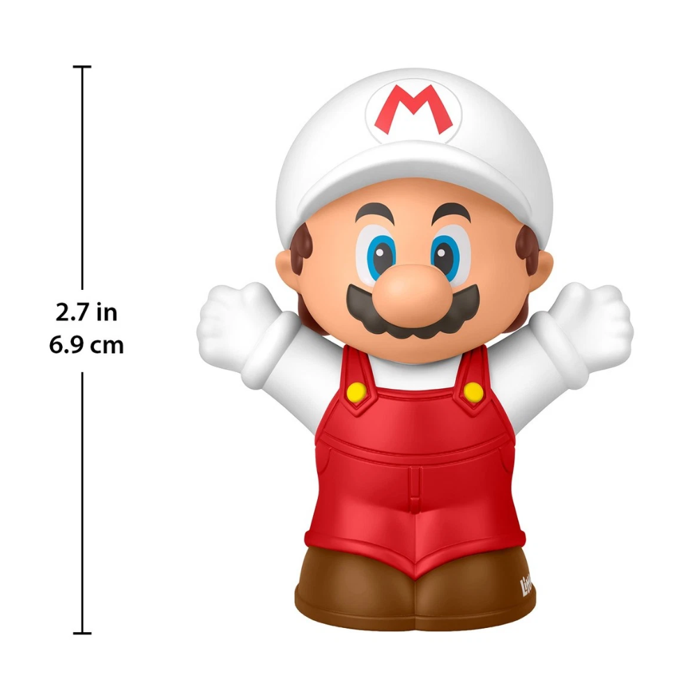 Fisher-Price Little People My Mario - FIRE MARIO 7cm Character Figure (2026)