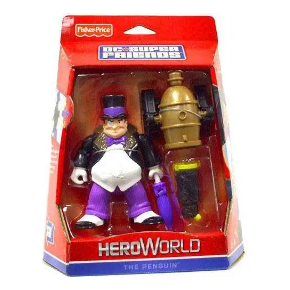 Fisher Price DC Super Friends Hero World - The Penguin Action Figure