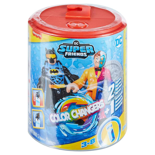 Fisher Price DC Super Friends imaginext - BATMAN & TWO-FACE Color Changers