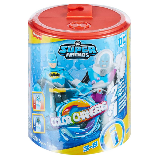 Fisher Price DC Super Friends Imaginext - BATMAN & MR. FREEZE Color Changers