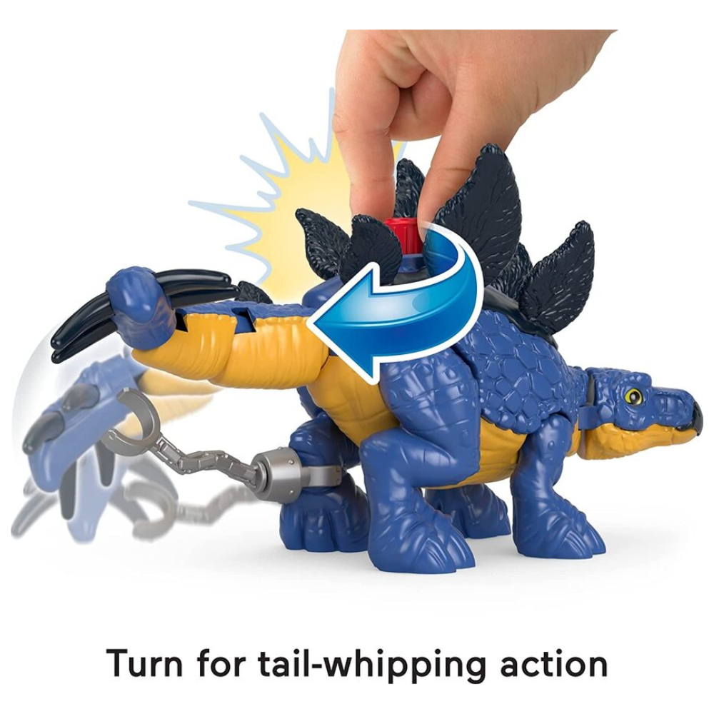 Fisher Price Jurassic World Dominion Imaginext - STEGOSAURUS & DR GRANT (GVV64)