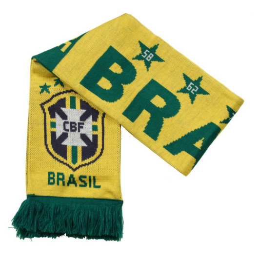 Official BRAZIL NATIONAL TEAM Football Supporter Scarf