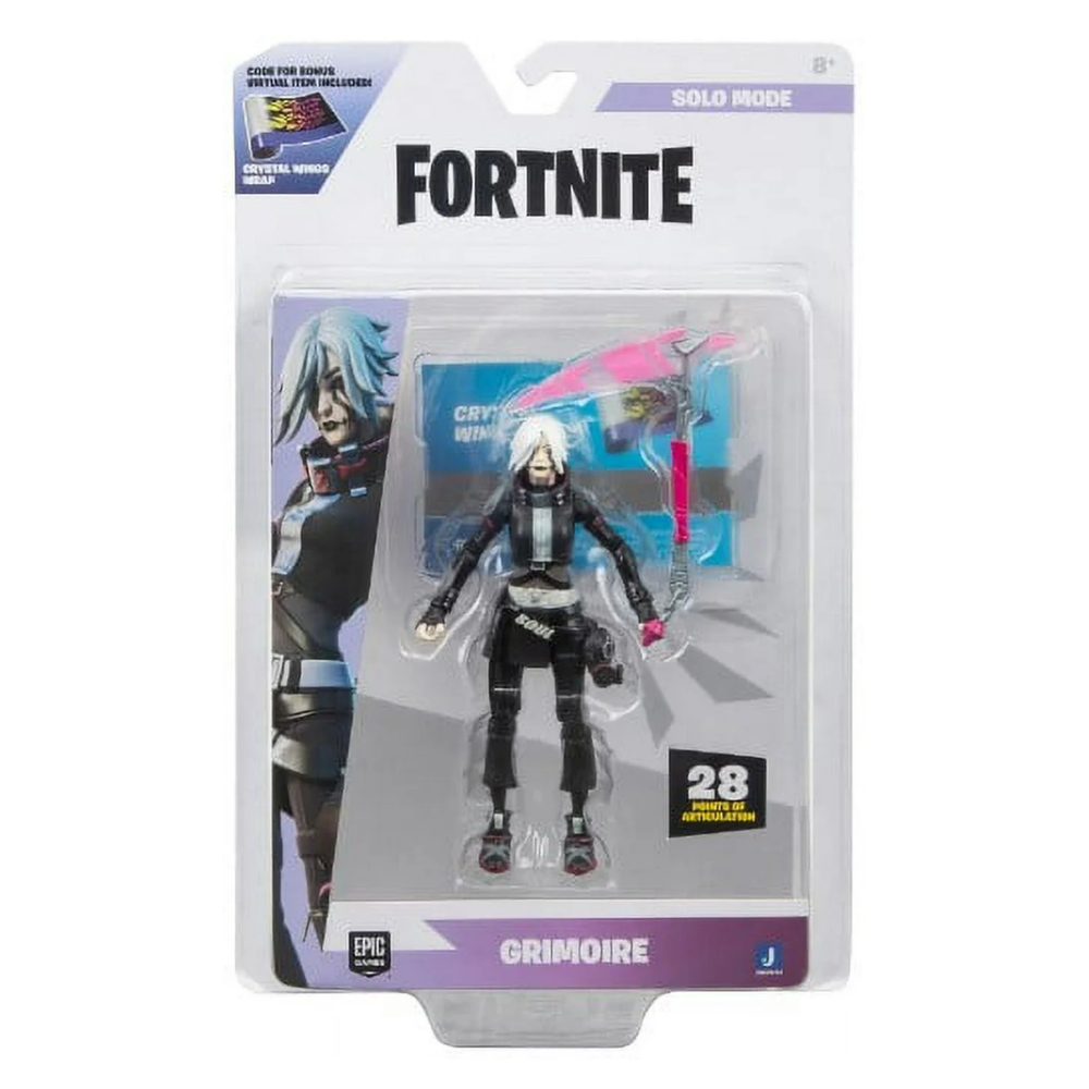 Jazwares Fortnite Solo Mode 4" Action Figure - Grimoire #280 (Series 25)