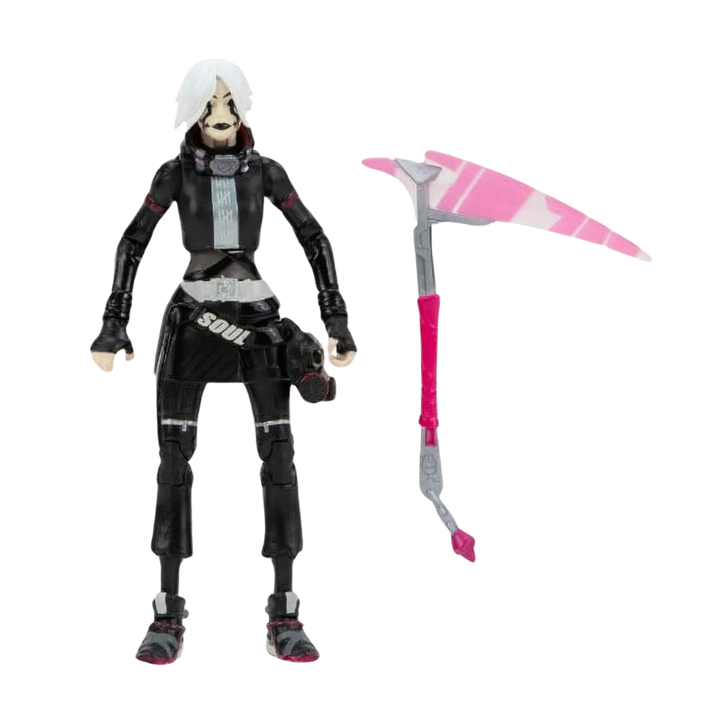 Jazwares Fortnite Solo Mode #213 - Action Figure Skellemint Oro 4" Serie 22 - Collezionabile Ufficiale FNT1135