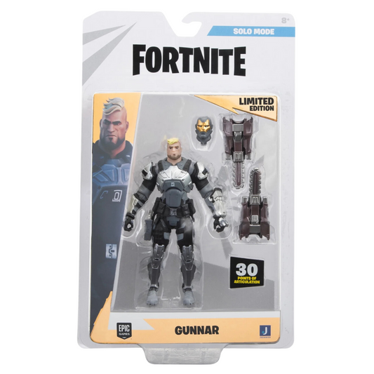 Jazwares Fortnite Solo Mode 4" Action Figure - Gunnar #283 (Series 25)