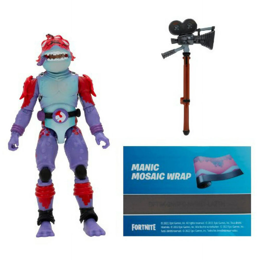 Jazwares Fortnite Solo Mode 4" Action Figure - Moisty Merman #281 (Series 25)