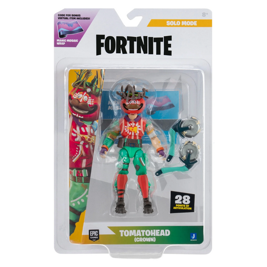 Jazwares Fortnite Solo Mode 4" Action Figure - Tomatohead #282 (Series 25)