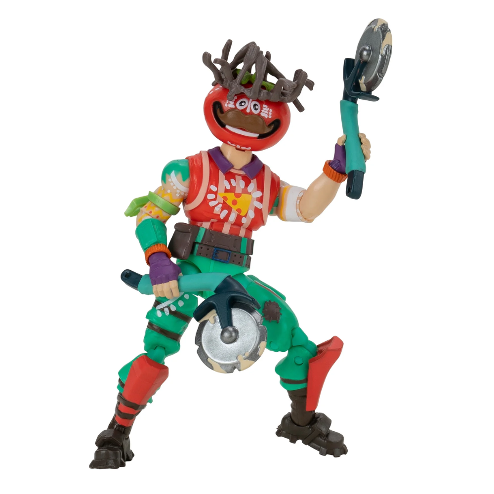 Jazwares Fortnite Solo Mode 4" Action Figure - Tomatohead #282 (Series 25)