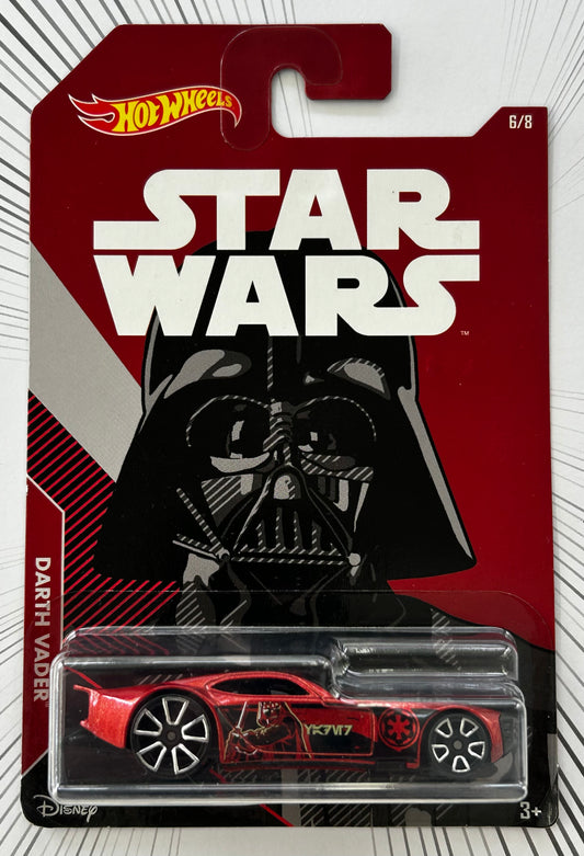 Mattel Hot Wheels Diecast 1:64 - Darth Vader 6/8 Star Wars