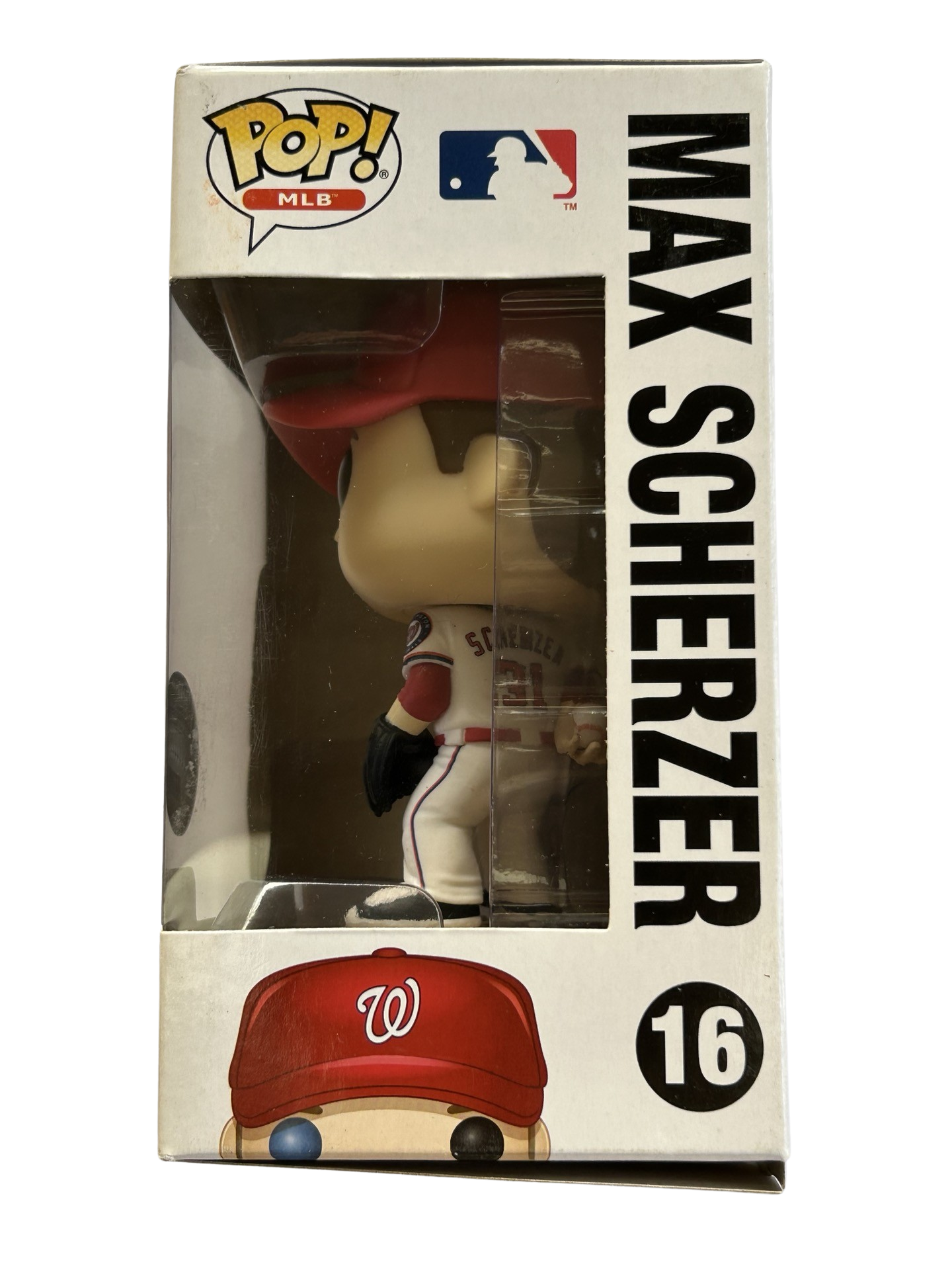 Funko Pop! Vinyl MLB - MAX SCHERZER (WASHINGTON NATIONALS) #16