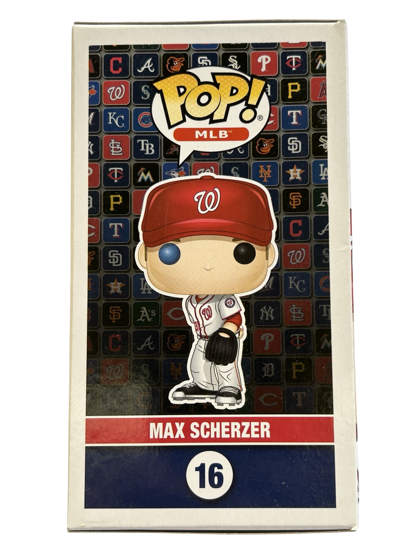 Funko Pop! Vinyl MLB - MAX SCHERZER (WASHINGTON NATIONALS) #16