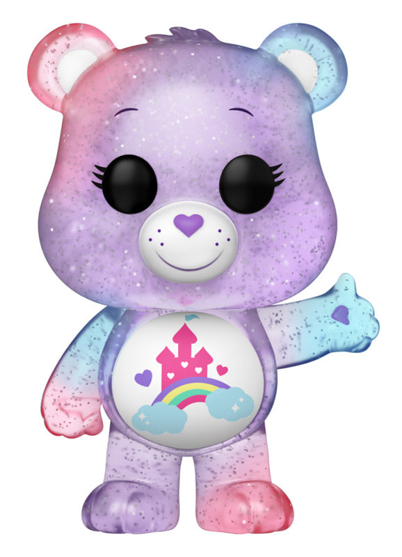 Funko Pop! Vinyl Animation - CARE-A-LOT BEAR (Glitter Version) Care Bears 40th Anniversary #1205