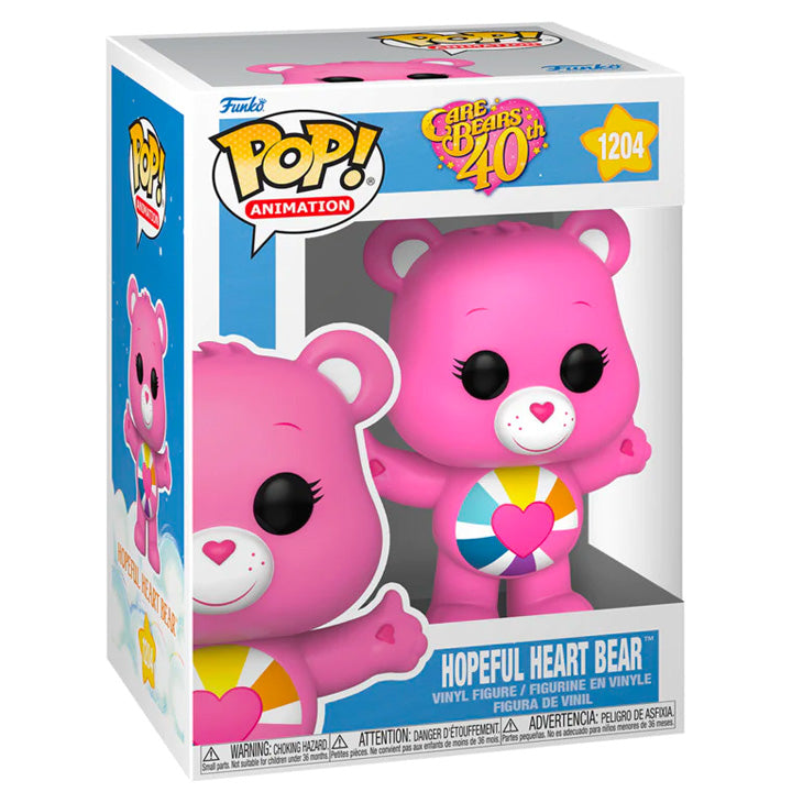 Funko Pop! Vinyl Animation - HOPEFUL HEART BEAR Care Bears 40th Anniversary #1204